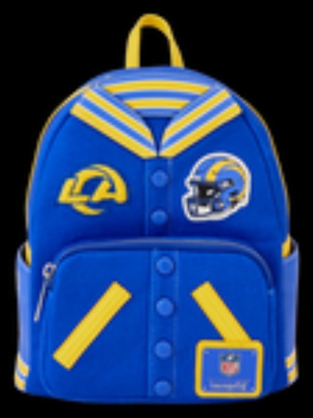 NFL Los Angeles Rams Varsity Mini Backpack - Picture 2 of 2